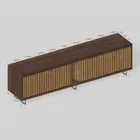 Low wood media unit